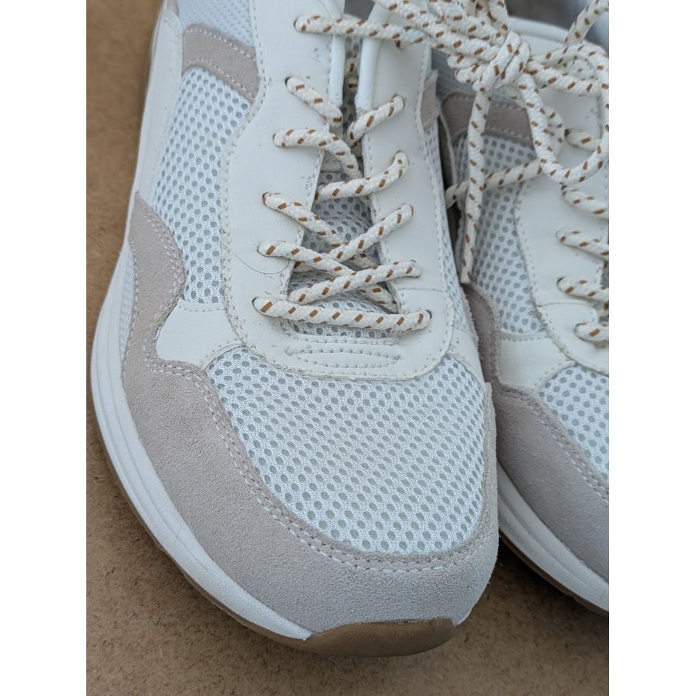 Skechers Bobs Memory Foam Women's Athletic Sneaker Shoes Sz 10 Cream White - Picture 5 of 7